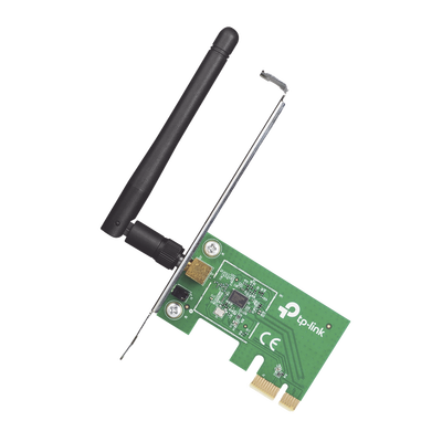[TL-WN781ND] Adaptador Inalámbrico PCI Express / Velocidad inalámbrica de hasta 150 Mbps / Cifrado WPA/WPA2 / Compatible con windows y Linux