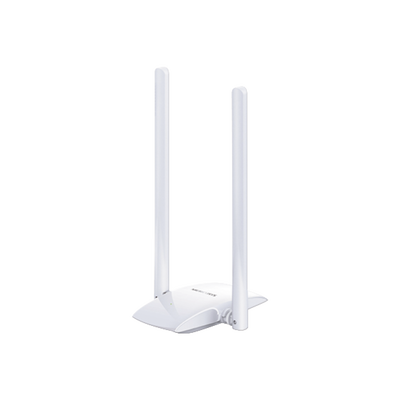 [MW300UH] Adaptador Inalámbrico N / Alta Ganancia de 300 Mbps 2.4 GHz / 2 antenas externas de 5 dBi