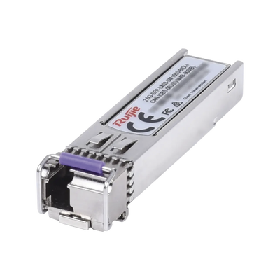 [2.5G-SFP-LX03-SM1550-BIDI-I] Transceptor Lado (B) un Hilo BiDi SFP 2.5Gb LC Monomodo Tx 1550nm / Rx 1310nm, hasta 3km