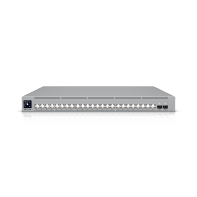 [USW-PRO-XG-24-POE] UniFi Switch USW-Pro-XG-24-PoE / Capa 3 / 24 puertos PoE+++ (16 × 10 GbE, 8 × 2,5 GbE) + 2 puertos SFP28 25 G / 720 W PoE total