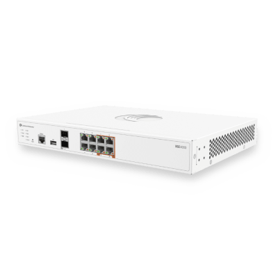[NSE4000] Network Service Edge NSE 4000 / 10 Gbps Firewall Throughput / 2.5 Gbps Advanced Security Throughput / 8 x 2.5 GbE RJ45 / 2 x 10 GbE SFP+ / SD-WAN / VPN / Cloud Management cnMaestro