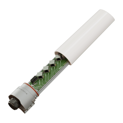 [GPER14I] (GPeRx4) Extensor PoE Administrable SwOS para Exterior/ 3 Puertos de Salida af/at / PoE IN 90 Watts / Puertos Aislados