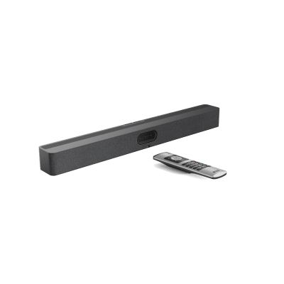 [A50-010] Barra de Videoconferencia Yealink A50 con IA y Control Remoto VCR11, Todo en Uno para Salas Medianas y Grandes con Seguimiento Automático del Hablante
