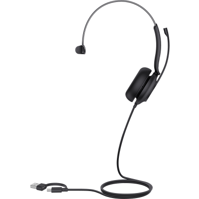 Diadema Profesional UH35 Mono de Yealink con USB-C/A y Audio HD