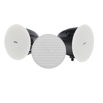 Kit Altavoz principal y 2 bocinas secundarias | Bluetooth | Solo alimenta la principal | Hik-Connect | 10 Watts | Musical Ambiental | Voceo | Calendarización de audios