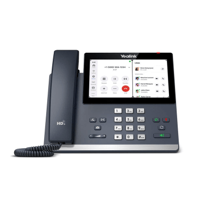Telefono IP MP56-E2-Zoom de Yealink con Integración Nativa para Zoom, Pantalla de 5 y Audio HD con Cancelación Avanzada de Ruido