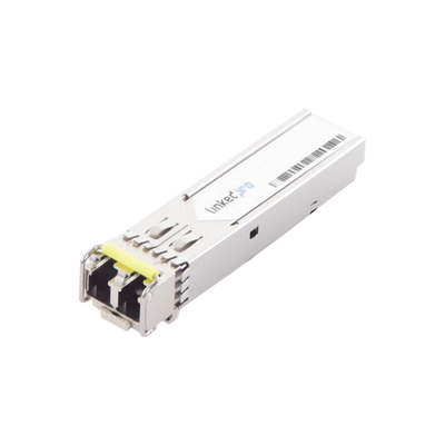 [LP-SFP-1G-SM-20] Transceptor Óptico SFP (Mini-Gbic) / Monomodo 1310 nm / 1.25 Gbps / 1000BASE-LX / Conectores LC/UPC Dúplex / DDM / Hasta 20 km