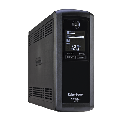 UPS de 1350 VA/815 W, Topología Línea Interactiva, Entrada 120 Vca NEMA 5-15P, Tipo Mini Torre, Con 10 Tomas NEMA 5-15R