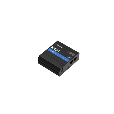 [RUT241] Industrial Cellular Router,Soporta eSIM/ 2 puertos ethernet 10/100Mbps /WiFi 802.11b/g/n /WAN Failover