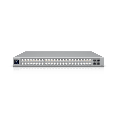 [USW-PRO-XG-48] UniFi Switch USW-Pro-XG-48 / Capa 3 / 48 puertos (32 × 10 GbE, 16 × 2,5 GbE) + 4 puertos SFP28 25 G