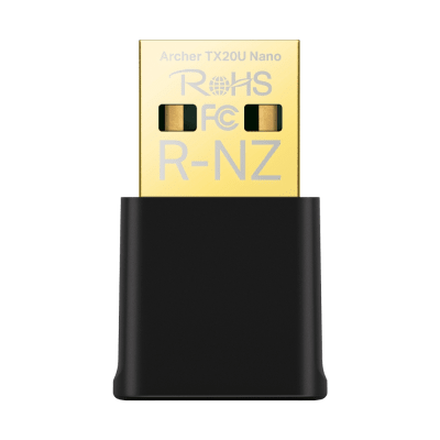 [ARCHER-TX20U-NANO] Mini Adaptador USB inalámbrico doble banda AC 600 Mbps, antena onmidireccional.