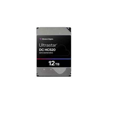 [WUS721212BLE6L4] Disco Duro Enterprise 12 TB / Wester Digital (WD) / Serie Ultrastar / Recomendado para Data Center y NVRs de Alta Capacidad / Alto Performace