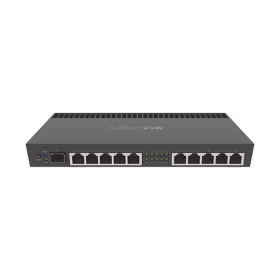 [RB4011IGS+RM] (RB4011iGS+RM) RouterBoard, CPU 4 Núcleos, 10 Puertos Gigabit Ethernet, 1 puerto SFP+