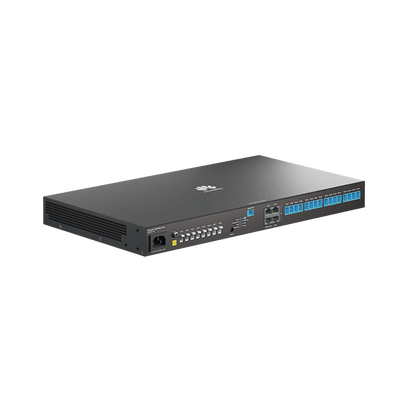 HUAWEI MiniFTTO - Gateway Óptico / 4 puertos GE (WAN/LAN) + 1 puerto XGPON (SC/UPC) + 8 puertos PoF (XC/UPC) + 16 puertos GPON(SC/UPC) / VPN / VLANs / Wi-Fi Roaming / Firewall / Administración Nube