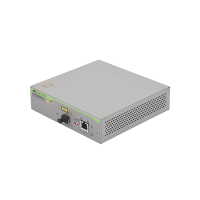 [AT-PC2000/LC-960] Convertidor de medios Gigabit Ethernet PoE+ a fibra óptica, conector LC, multimodo (MMF), distancia hasta 550 m