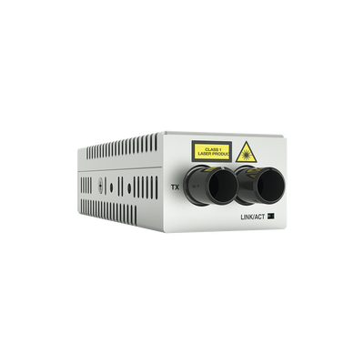 [AT-DMC1000-ST-00] Mini Convertidor de medios de cobre a fibra MultiModo de escritorio 1000TX a 1000SX conector ST