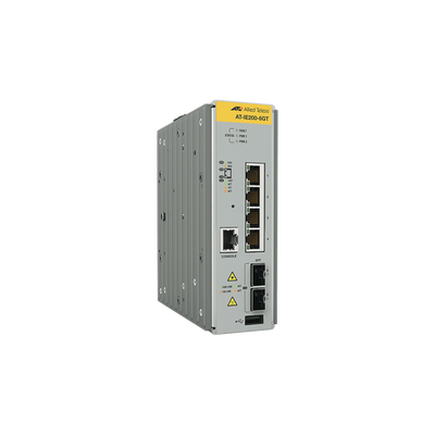 [AT-IE200-6GT-80] Switch Industrial Administrable Capa 2 de 4 Puertos 10/100/1000 Mbps + 2 Puertos SFP