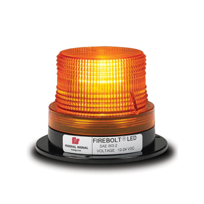[22025002] Estrobo ámbar FIREBOLT PLUS de tecnología LED, 12-72 Vcc