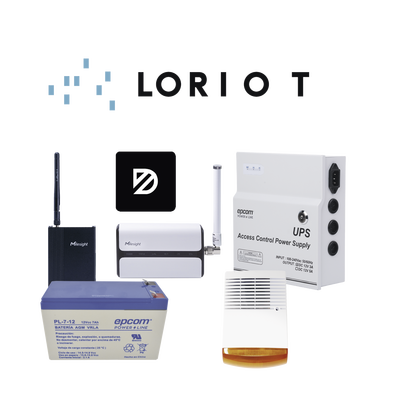 KIT INICIAL PARA ALARMA VECINAL DE LARGO ALCANCE CON LORAWAN