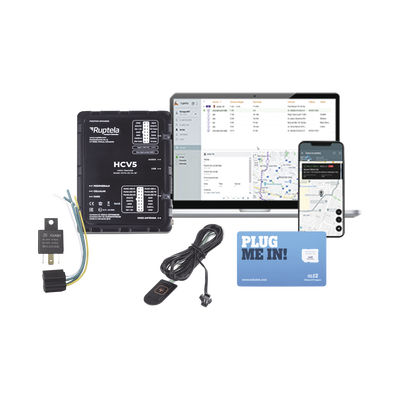[HCV5KIT] Kit de Localizador 4G LTE / Incluye 1 MICROSIM30M2M + 1 VOUCHER1M + 1 EPCOMGPSMENSUAL + 12VRELAY + Botón SOS