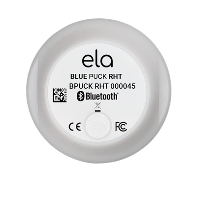 [BLUEPUCKRHT] Sensor Bluetooth BLE / Temperatura y Humedad / Compatible con Rastreadores Teltonika, Ruptela y TopFly / IP65 / Alcance 500m / Batería 18 Años