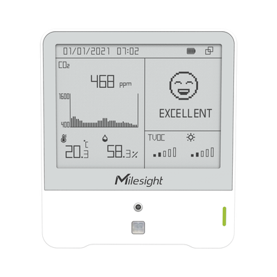 [AM307-915M] Monitor Ambiental con Display para Temperatura, Humedad y COâ‚‚ con LoRaWAN