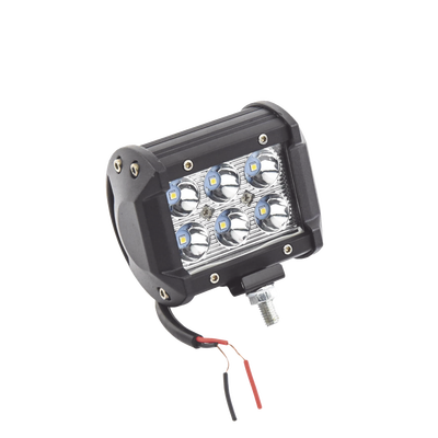 [XD18F] Luz de Trabajo de 6 LED, 1500 Lúmenes, 9 Watts, 10-30 Vcc, IP67, 4 pulgadas