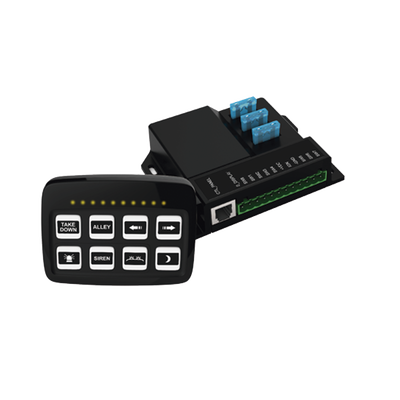 Controlador Universal de 8 interruptores, con Montaje Fijo y de Succión