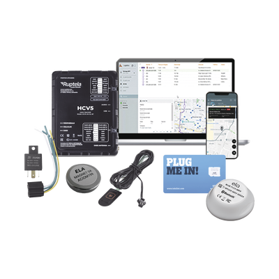 [HCV5KITTEMP] Kit de Localizador 4G LTE / Incluye MICROSIM30M2M + datos por 1 mes + 1 EPCOMGPSMENSUAL + 12RELAY + Botón SOS + BLUEPUCKRHT