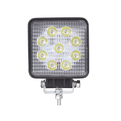 [XD27F] Luz de trabajo de 9 LED , 2300 Lúmenes, 27 Watts, 10-30 Vcc, IP67