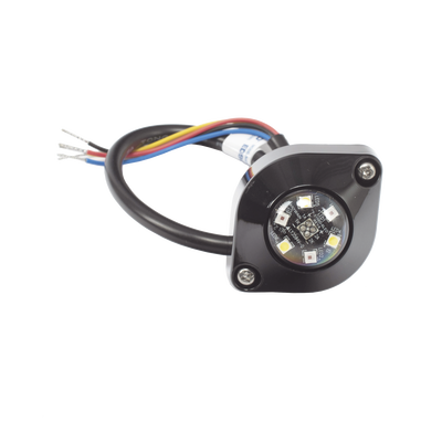 [ED9015W] Estrobo Oculto de 6 LED color Claro Serie ED9015