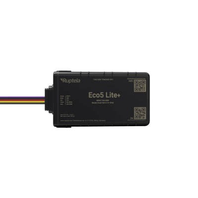 [ECO5LITEPLUS] Rastreador Vehicular y Monitoreo de Flota / IP68 / BLE 5.0 y GNSS / LTE CAT1 y LTE-M con Respaldo 2G / GNSS U-blox / MiKado IP54 / Acelerómetro de 3 Ejes / Suministro 9-32 V / Batería Interna