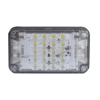 Luz de Advertencia de 7X4, Color Claro, Con Luces de Trabajo, Ideal para Ambulancias