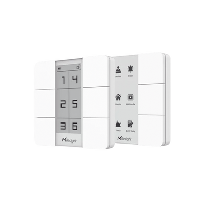 [WS156-915M] Panel Inteligente con Botones Programables y Display Digital para Automatización LoRaWAN