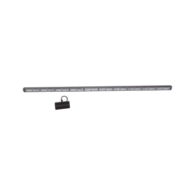 [XLT2131A] Barra de luz de advertencia de 10 Módulos de 6 LED, 49 Pulgadas Ambar