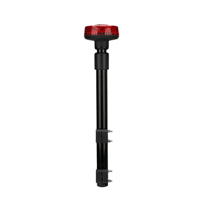 [XMWL200R] Luz telescópica Ultra Brillante Para Motocicleta, 9 LED, Color Rojo