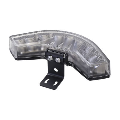 [SPV9A] Luz Auxiliar Esquinera de 9 LED, Ambar, Lente Transparente, SAE