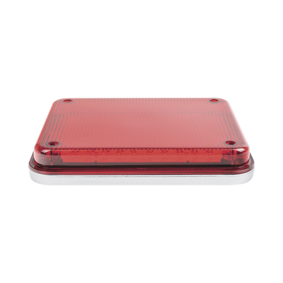 Luz de Advertencia de 9X7, Color Rojo, Ideal para Ambulancias