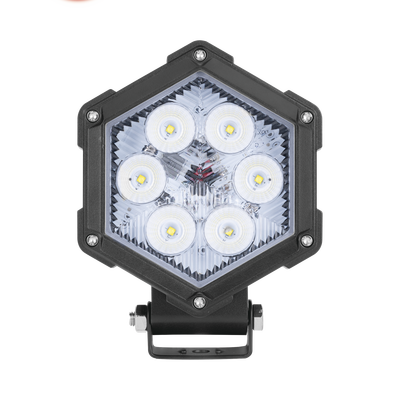 [XCHR30] Luz de Trabajo Ultra brillante, 6 Led, 2200 Lumenes, 30 watts, 12-24 Vcc