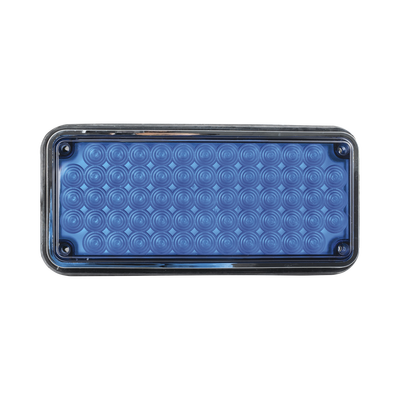 Luz de advertencia de 7x3, Color Azul, Ideal para ambulancias