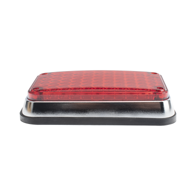 Luz de Advertencia de 6X4, Color Rojo, Ideal para Ambulancias