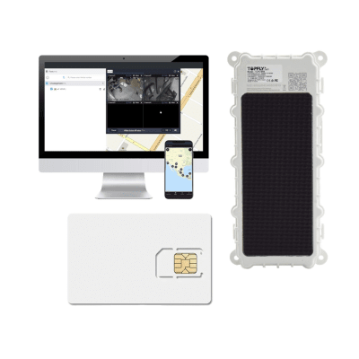 [TLP2SFBKITCODE] KIT Dispositivo de Seguimiento de Activos / Protección IP67 / Recargable Li 9600 mAh / LTE Cat-M1/NB-IoT / Tamaño Compacto / Funciona con Energía Solar / + EPCOMGPSCODE + SIM500MB2Y