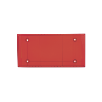[9ALRDNL14000] Domo Central Pequeño de reemplazo para barra de luces SP216 de la marca SignalPro, Color Rojo