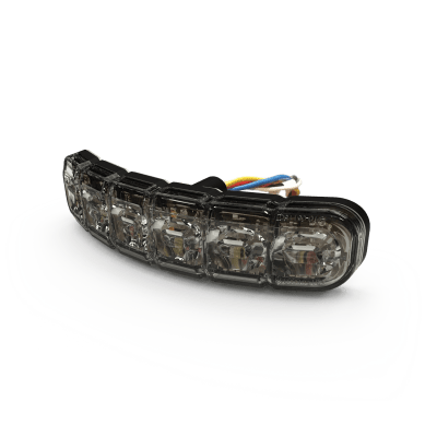 Luz perimetral , 12 LEDs Ultra Brillantes, Dual Color Azul / Claro