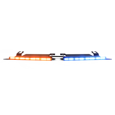 [39-30021-CM] Visera Interior Rojo-Blanco/Azul-Blanco 144 LED Con Luces De Penetración incluye Bracket Ford Police Interceptor, Necesario agregar CZMATSIBSYS