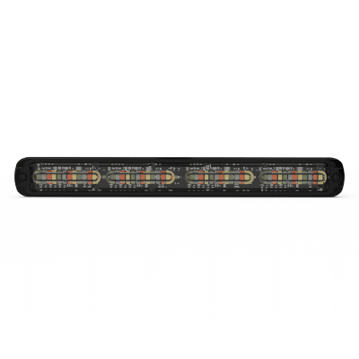 [CD3804RBAW] Luz auxiliar Giga Thin 11¨ Quadcolor Rojo/Azul/Ambar/Blanco 48 LED Con funcionalidad de director de tráfico