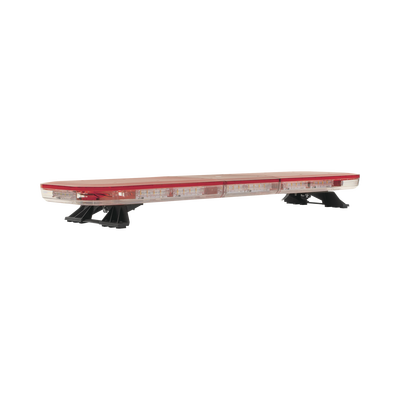 Barra de luces LED de 47, 108 LED, con control de tráfico en color ámbar, dual color rojo/claro, ideal para equipar ambulancias y unidades de bomberos