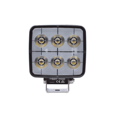 [EW2520] Luz de trabajo de 6 LED, 12-24 Vcc, 2800 lumenes