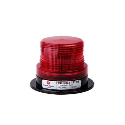 [220-200-04] Estrobo rojo FireBolt Plus con tubo de reemplazo, 12-72 Vcc (2 Joules)