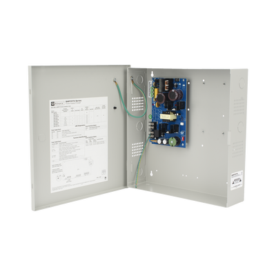 [SMP7CTX] 12 o 24 Vcc @ 6 Amp. / fuente de alimentación / 1 salida / capacidad de baterías de respaldo / requieren baterías